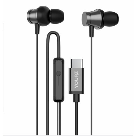 Auriculares In-Ear con Cable USB-C Yourz S13 Control Multifunción 1.2m
