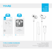 Auriculares In-Ear con Cable USB-C Yourz S11 Control Multifunción 1.2m