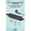 Auriculares Inalámbricos Bluetooth Con Banda Para Cuello