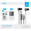 Auriculares In-Ear con Cable USB-C Yourz S13 Control Multifunción 1.2m