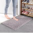 Alfombra Baño Microfibra Shaggy Absorbente Pelo Largo Ducha