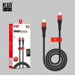 Cable Reforzado USB-C a USB-C 1m | Carga Rápida + Transmisión De Datos