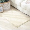 Alfombra Baño Microfibra Shaggy Absorbente Pelo Largo Ducha