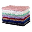 Alfombra Baño Microfibra Shaggy Absorbente Pelo Largo Ducha