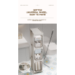 Estante armario plegable con ruedas 3 niveles